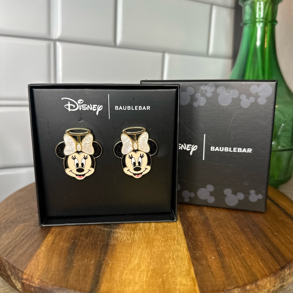 Disney x BaubleBar Minnie Mouse Halo Earrings